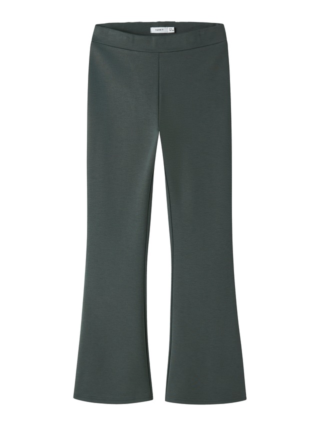 Name It Jerseyhose »NKFFRIKKALI für Mädchen mit ausgestelltem Bein und Viskose« unifarben, casual, ausgestellt, Viskosemix, ohne Kragen