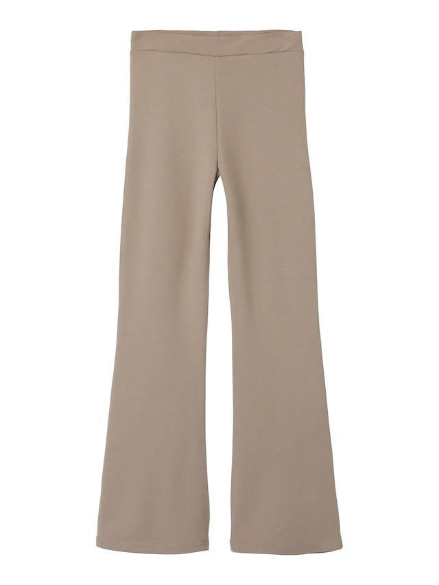 Name It Jerseyhose »NKFFRIKKALI für Mädchen mit ausgestelltem Bein und Viskose« unifarben, casual, ausgestellt, Viskosemix, ohne Kragen