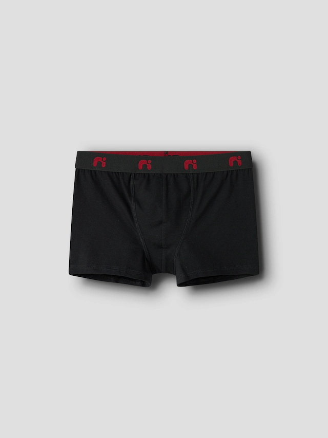 Name It Trunk »NKMBOXER 3P« Packung, 3 Stk. eng, Jersey, Logoschriftzug, angesetztes Bündchen