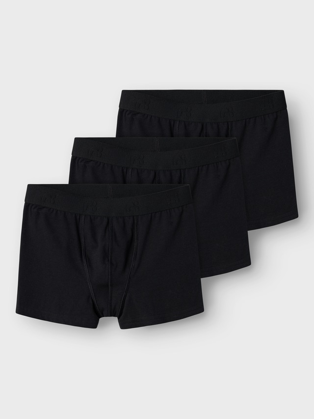 Name It Trunk »NKMBOXER 3P« Packung, 3 Stk. eng, Jersey, Logoschriftzug, angesetztes Bündchen