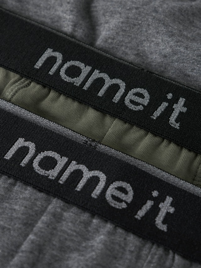 Name It Trunk »NKMBOXER 3P« Packung, 3 Stk. eng, Jersey, Logoschriftzug, angesetztes Bündchen