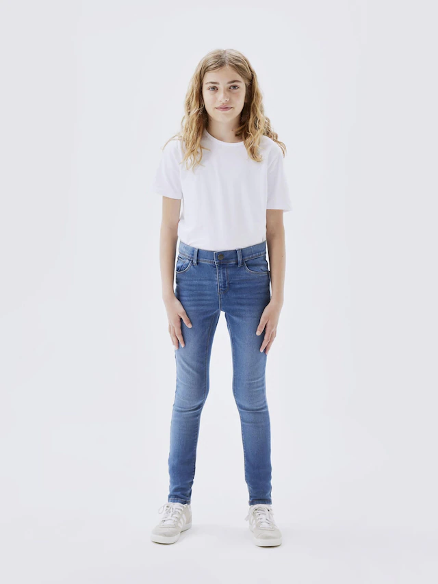 Name It Skinny-fit-Jeans »NKFPOLLY SKINNY JEANS« aus bequemem Stretchdenim
