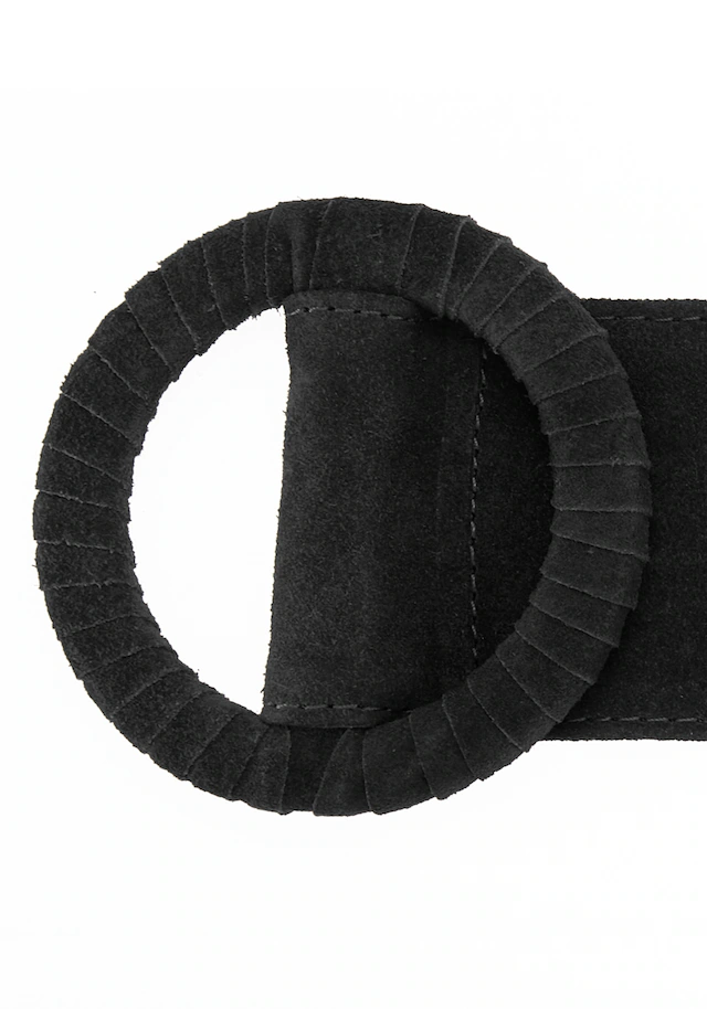LASCANA Taillengürtel »Ledergürtel, Gürtel für Kleid & Overall, Bauchgürtel« aus hochwertigem Veloursleder, mit Shaping-Effekt