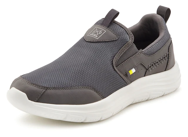 John Devin Sneaker »Freizeitschuh, Halbschuh, Slipper, Turnschuh, Slip-On-Sneaker« zum Reinschlüpfen Unisex VEGAN