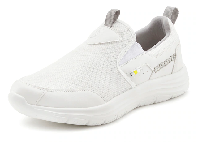 John Devin Sneaker »Freizeitschuh, Halbschuh, Slipper, Turnschuh, Slip-On-Sneaker« zum Reinschlüpfen Unisex VEGAN