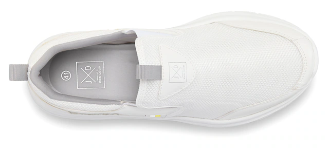 John Devin Sneaker »Freizeitschuh, Halbschuh, Slipper, Turnschuh, Slip-On-Sneaker« zum Reinschlüpfen Unisex VEGAN