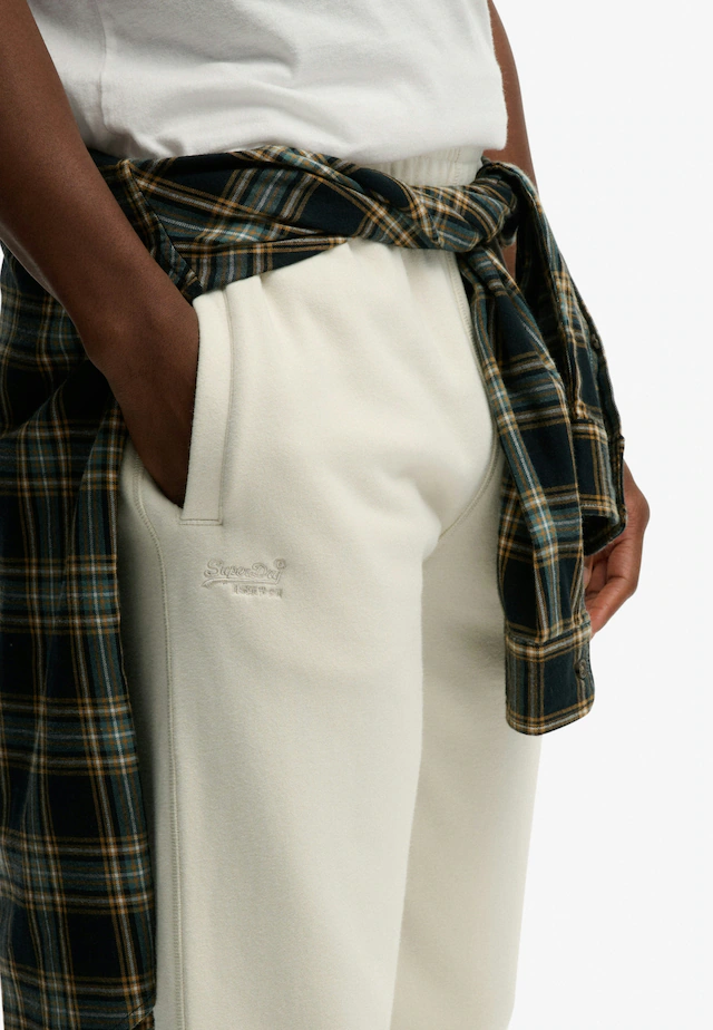 Superdry Sweathose »ESSENTIAL LOGO JOGGERS HB« aus Baumwollmischung, mit angerauter Sweatware, Relaxed Fit