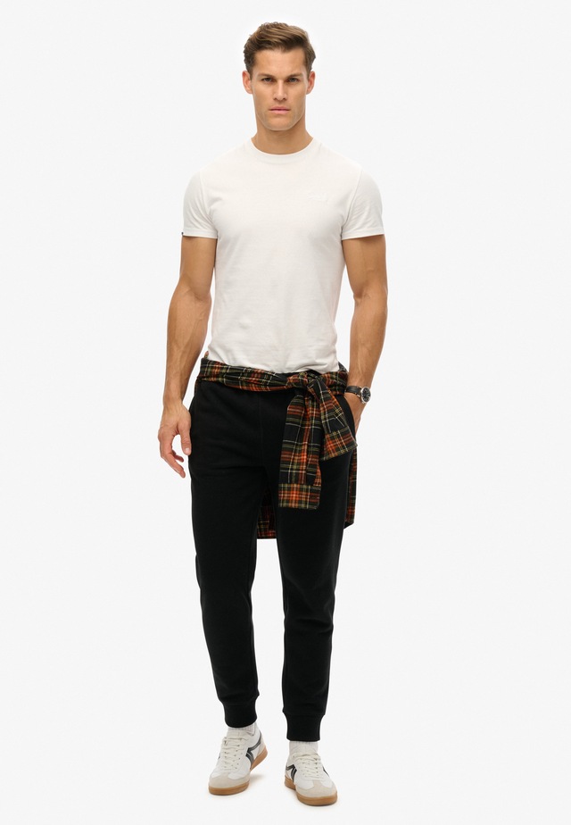 Superdry Sweathose »ESSENTIAL LOGO JOGGERS HB« aus Baumwollmischung, mit angerauter Sweatware, Relaxed Fit