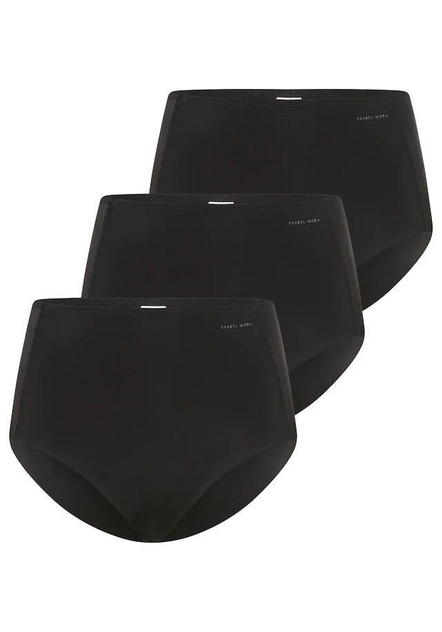 YSABEL MORA Shapingslip aus verstärktem Material und mit bedeckter, hochgeschnittener Passform