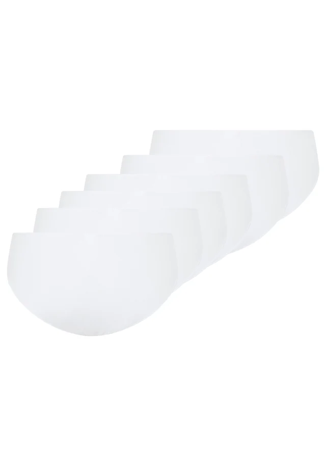 YSABEL MORA Midislip »BASIC COLLECTION COTTON« 6er Pack, mit hauchzarten Materialien gefertigt