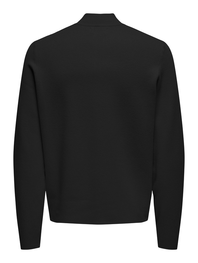 ONLY & SONS Troyer »ONSCOOPER REG 12 HALF ZIP HIGH NECK KNIT«