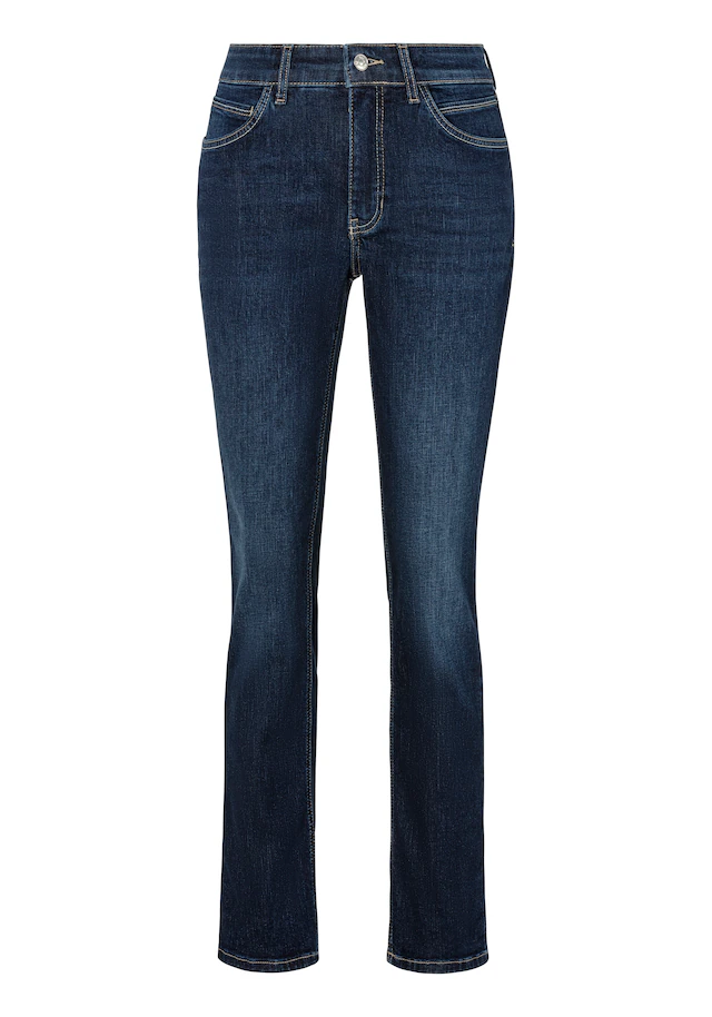 MAC Gerade Jeans »MELANIE dragon-fly« Dekoratibe Nietendetails auf der hinteren Tasche