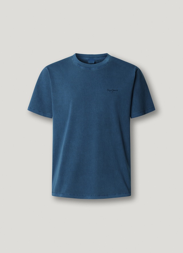 Pepe Jeans T-Shirt »JACKO« mit kleinem Ton-in-Ton Logoschriftzug