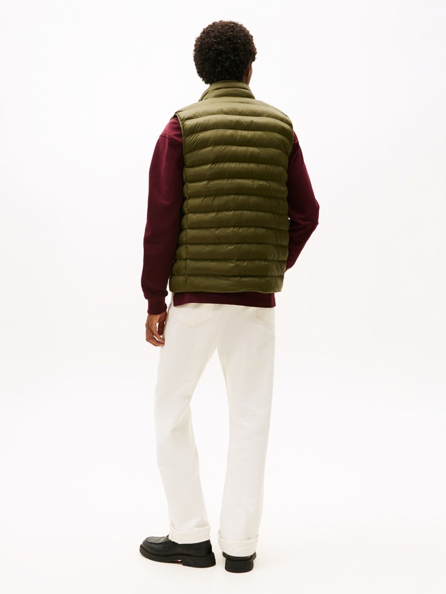 Tommy Hilfiger Steppweste »PACKABLE RECYCLED VEST« mit Logostickerei