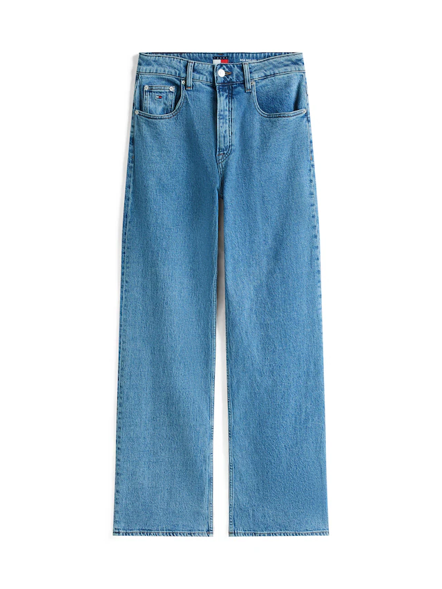 Tommy Jeans Relax-fit-Jeans »MIA MR RLXD STR« in blauer Waschung, mit Hammerschlaufe, Mid Rise