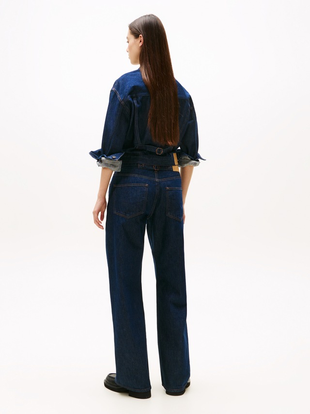 Tommy Jeans Relax-fit-Jeans »MIA MR RLXD STR« in blauer Waschung, mit Hammerschlaufe, Mid Rise
