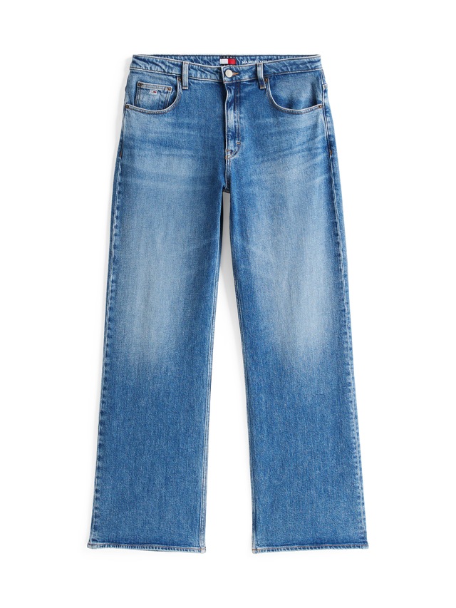 Tommy Jeans Relax-fit-Jeans »MIA MR RLXD STR« in blauer Waschung, mit Hammerschlaufe, Mid Rise