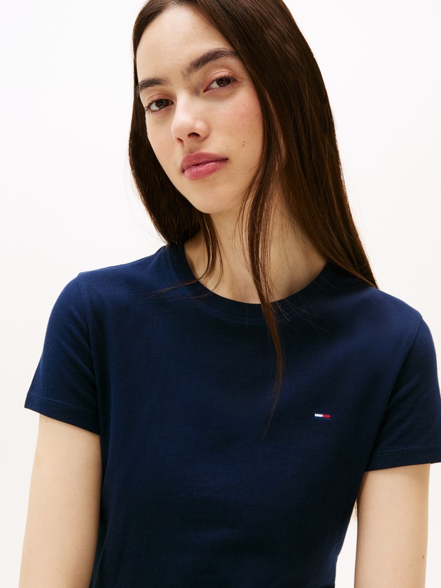 Tommy Jeans T-Shirt »TJW 2PACK C-NECK TEE« Packung, 2er, 2 Stk. mit Logo-Stickerei