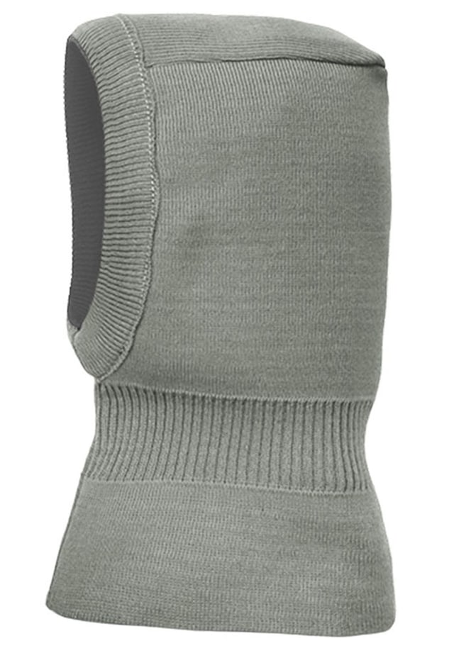 MAXIMO Wendemütze reine Merinowolle, reversible, doppelt gestrickt, Ausgenähtes Halsteil