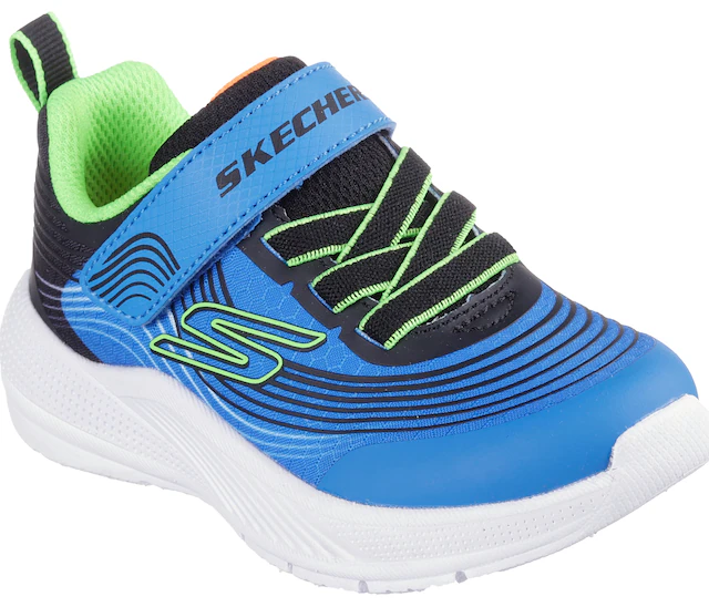 Skechers Sneaker »MICROSPEC ADVANCE« Babyschuh mit zusätzlichem Gummizug, Größenschablone zum Download