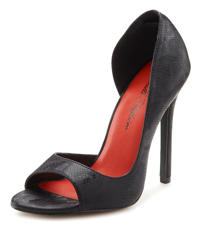 LASCANA Belle Affaire High-Heel-Sandalette »Peeptoe Pumps mit hohem Absatz,« verführerischer Sommerschuh, stilvoller, offener Schuh