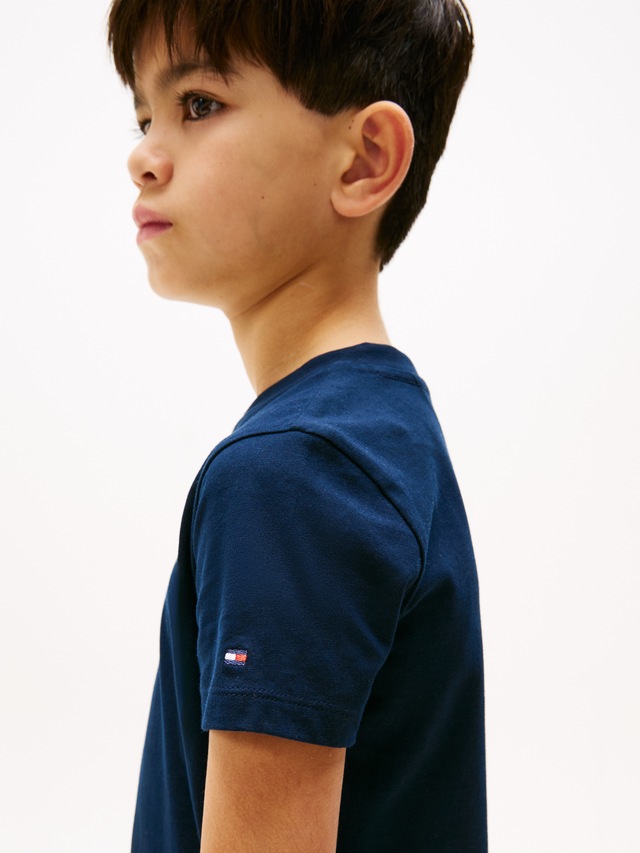 Tommy Hilfiger T-Shirt »MINI CORP T-SHIRT« in Unifarbe