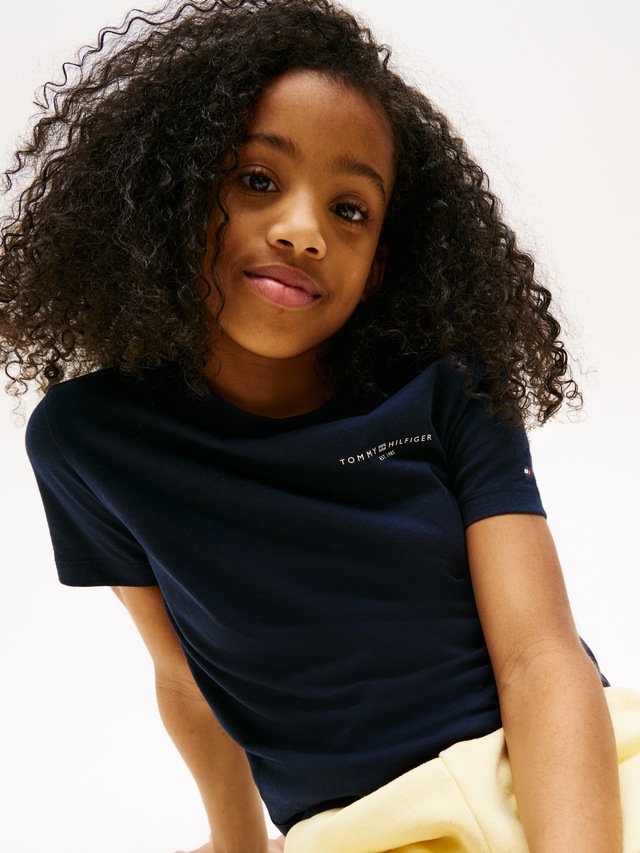 Tommy Hilfiger T-Shirt »MINI CORP T-SHIRT« in Unifarbe