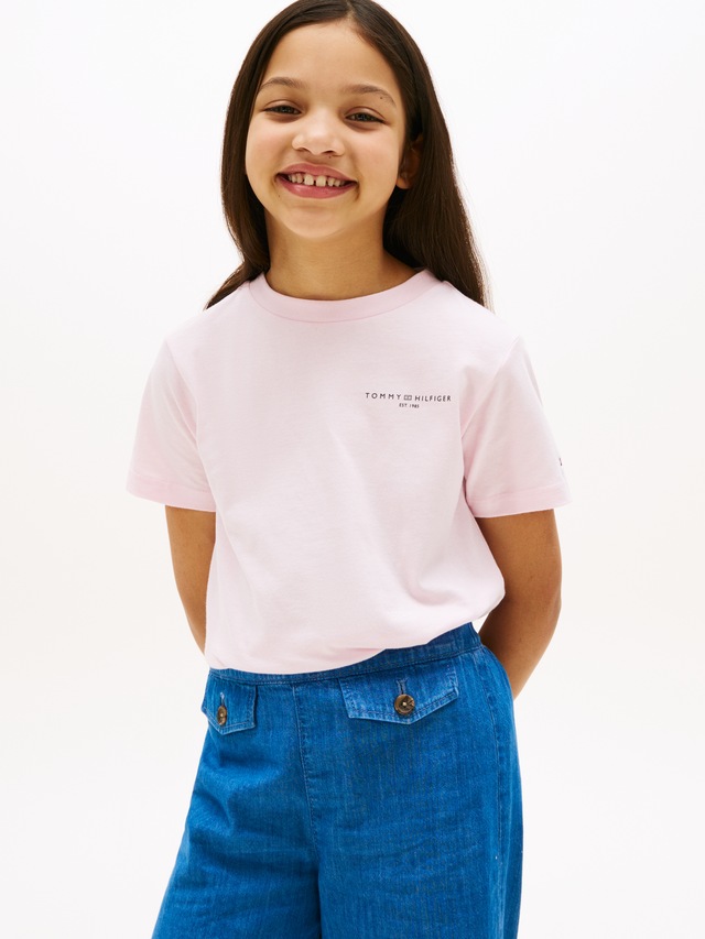 Tommy Hilfiger T-Shirt »MINI CORP T-SHIRT« in Unifarbe