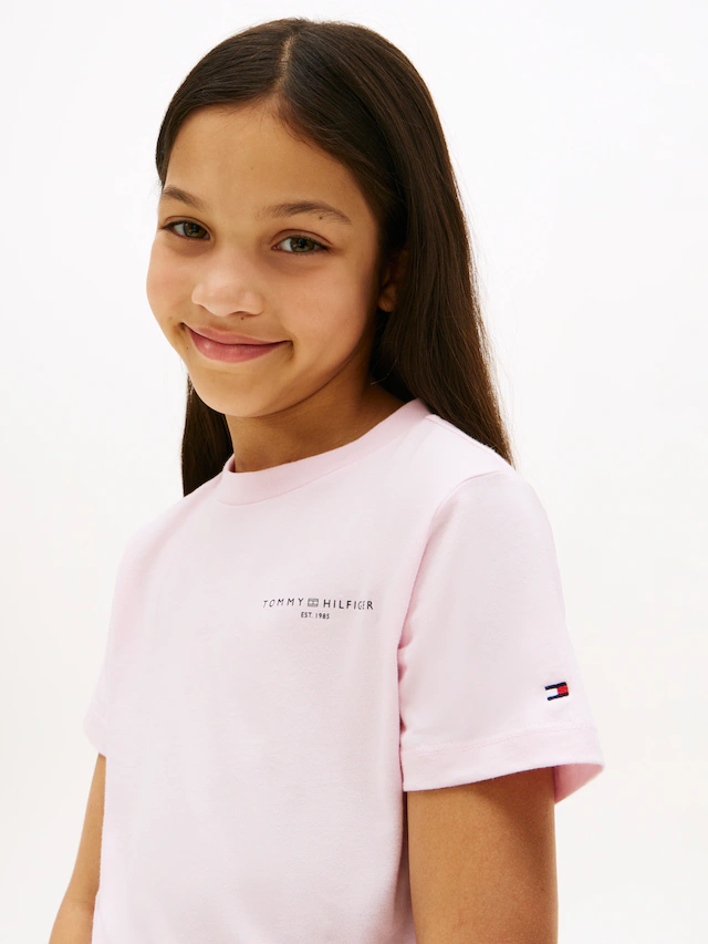 Tommy Hilfiger T-Shirt »MINI CORP T-SHIRT« in Unifarbe