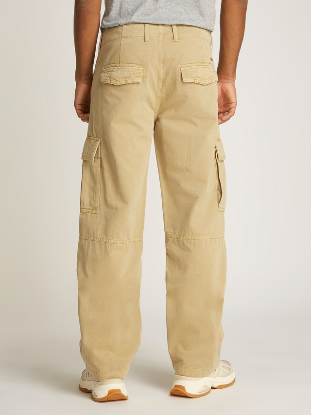 Tommy Jeans Cargohose »TJM JAIMIE COTTON CARGO« mit Kniefalten