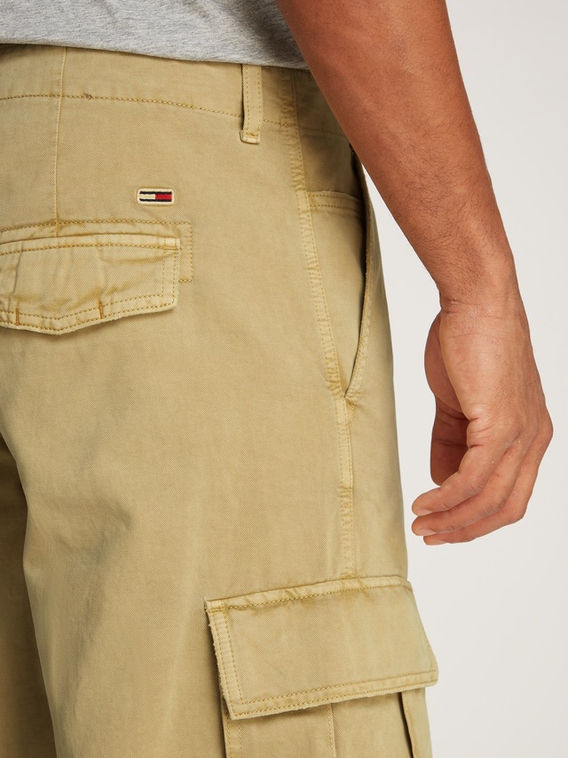Tommy Jeans Cargohose »TJM JAIMIE COTTON CARGO« mit Kniefalten