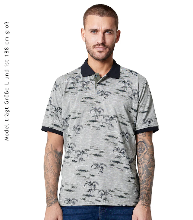 CASAMODA Poloshirt »CASAMODA Polo-Shirt uni«