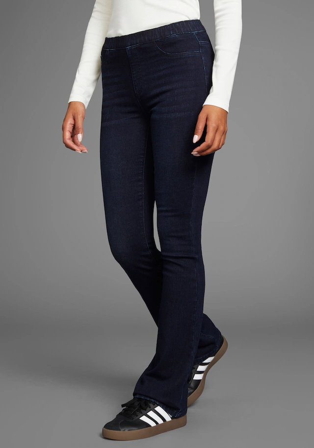 Arizona Jeansjeggings »Bootcut mit leichtem Thermo Effekt« High Waist