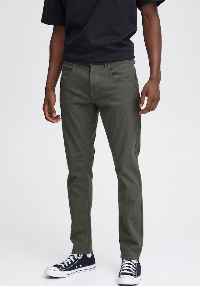 Blend Stoffhose »BHEdford pants« mit Markenlabel, aus Baumwollmischung, Regular Fit, knöchellang