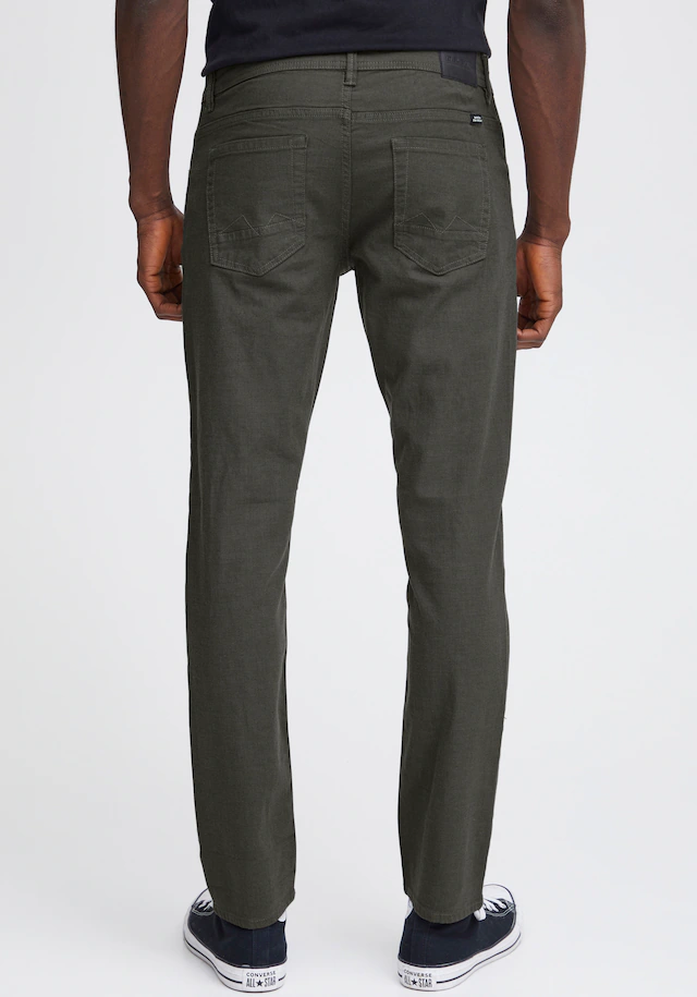 Blend Stoffhose »BHEdford pants« mit Markenlabel, aus Baumwollmischung, Regular Fit, knöchellang