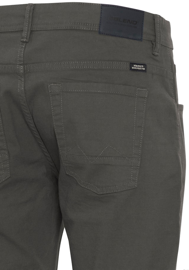 Blend Stoffhose »BHEdford pants« mit Markenlabel, aus Baumwollmischung, Regular Fit, knöchellang