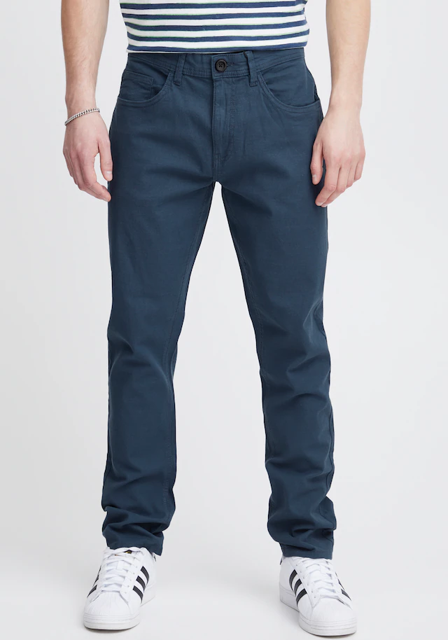 Blend Stoffhose »BHEdford pants« mit Markenlabel, aus Baumwollmischung, Regular Fit, knöchellang