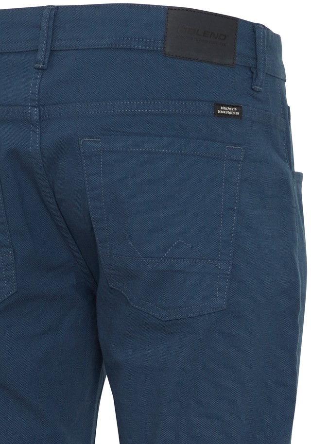 Blend Stoffhose »BHEdford pants« mit Markenlabel, aus Baumwollmischung, Regular Fit, knöchellang