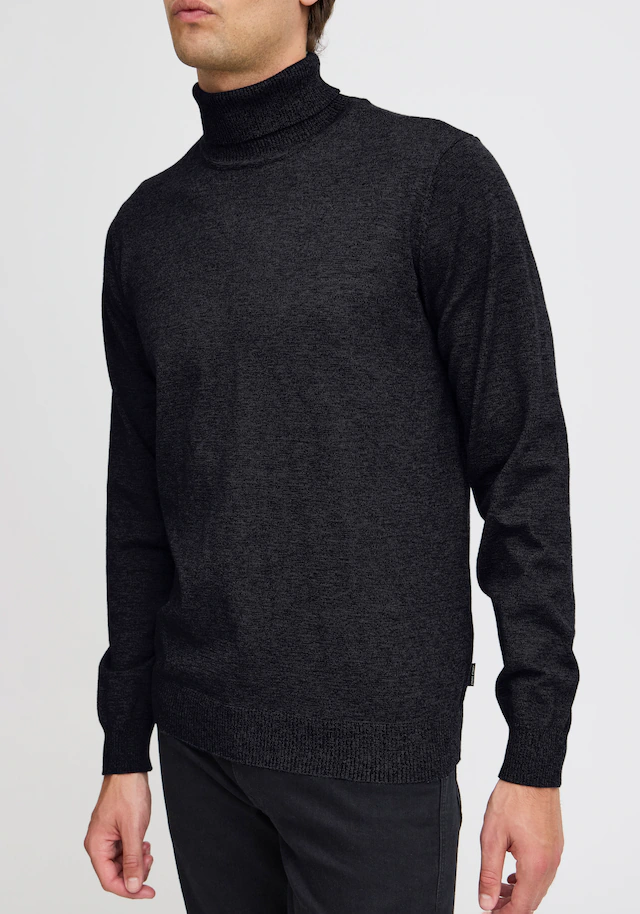 Blend Rollkragenpullover »BHBRUTON roll neck knit« Regular Fit, aus Polyester, mit Rollkragen, normaler Schnitt
