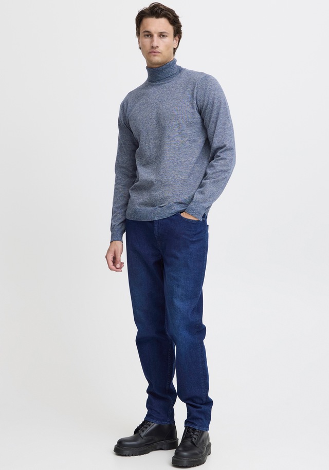 Blend Rollkragenpullover »BHBRUTON roll neck knit« Regular Fit, aus Polyester, mit Rollkragen, normaler Schnitt