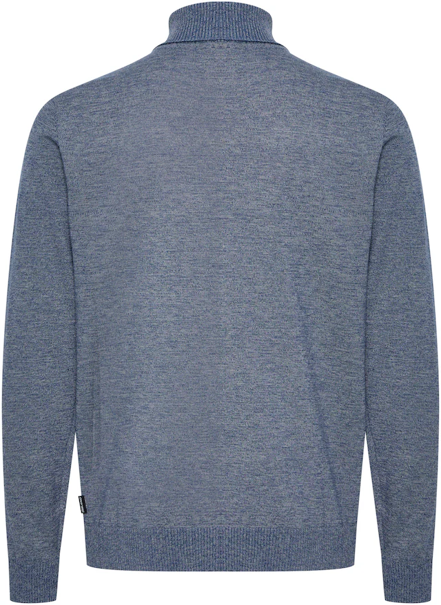 Blend Rollkragenpullover »BHBRUTON roll neck knit« Regular Fit, aus Polyester, mit Rollkragen, normaler Schnitt