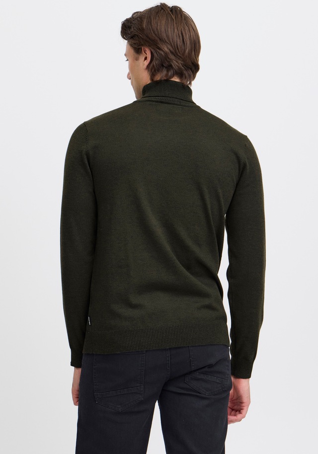 Blend Rollkragenpullover »BHBRUTON roll neck knit« Regular Fit, aus Polyester, mit Rollkragen, normaler Schnitt