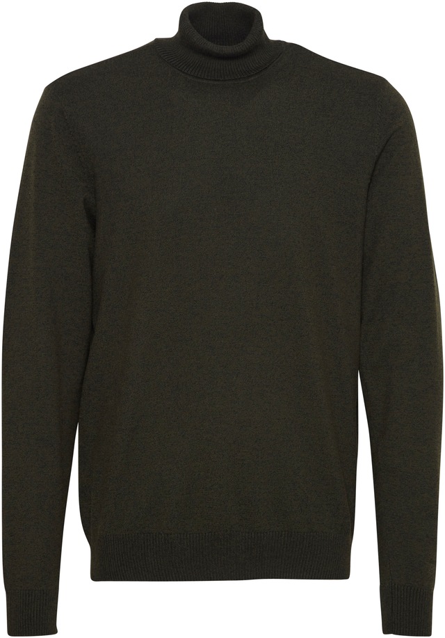 Blend Rollkragenpullover »BHBRUTON roll neck knit« Regular Fit, aus Polyester, mit Rollkragen, normaler Schnitt