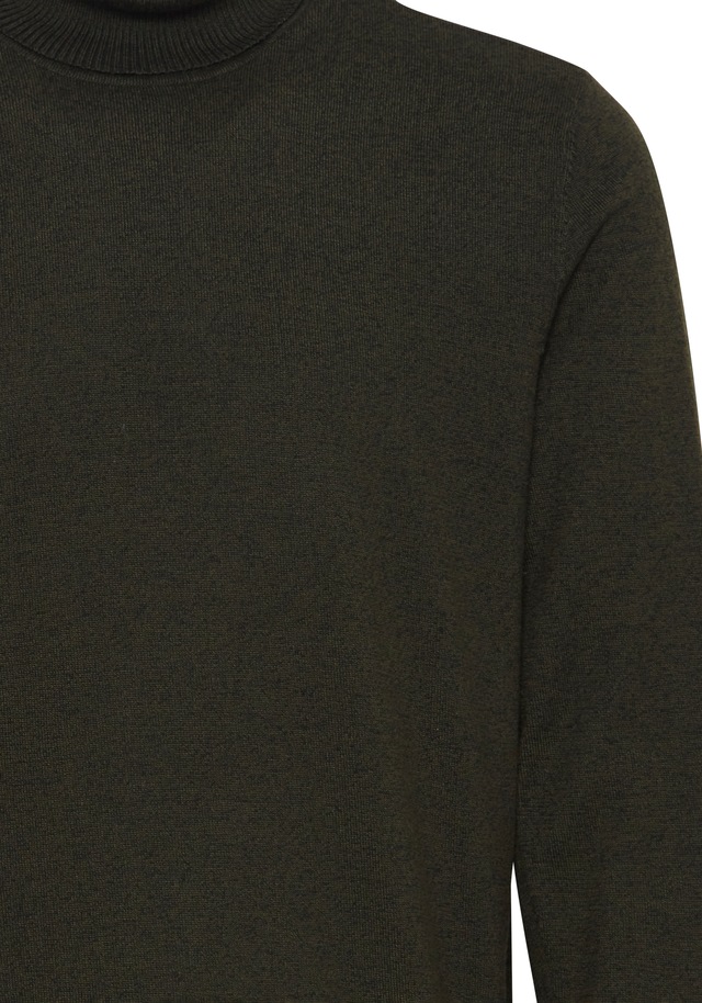 Blend Rollkragenpullover »BHBRUTON roll neck knit« Regular Fit, aus Polyester, mit Rollkragen, normaler Schnitt
