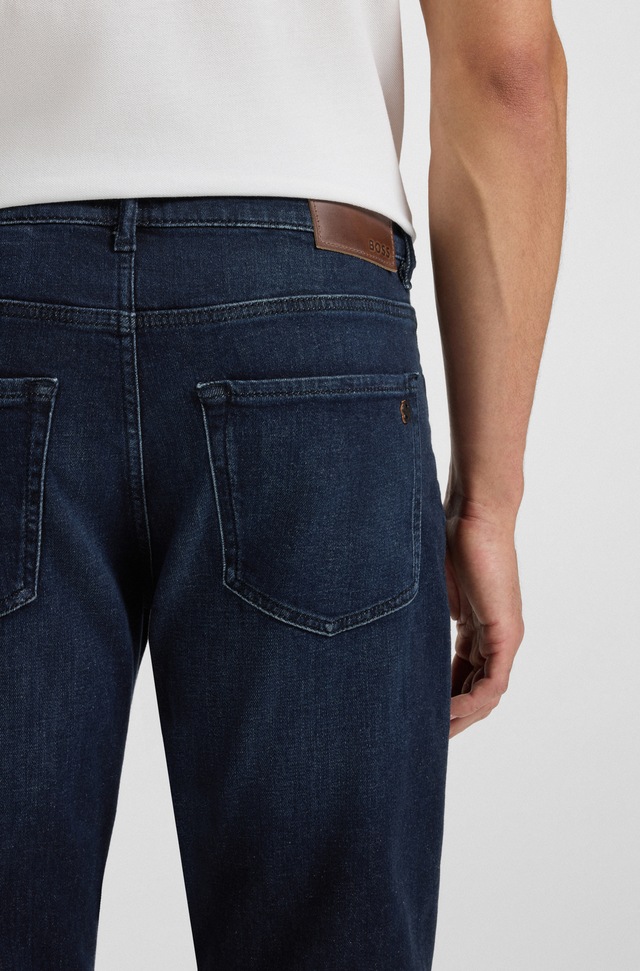 BOSS ORANGE Tapered-fit-Jeans »Onyx Comfor Fit Denim« Regular Tapered Fit, Stretch-Denim, Mittlere Bundhöhe