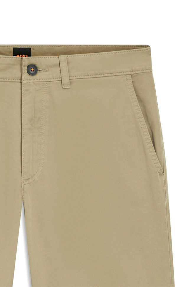 BOSS ORANGE Chinohose »Regular« in gerader From