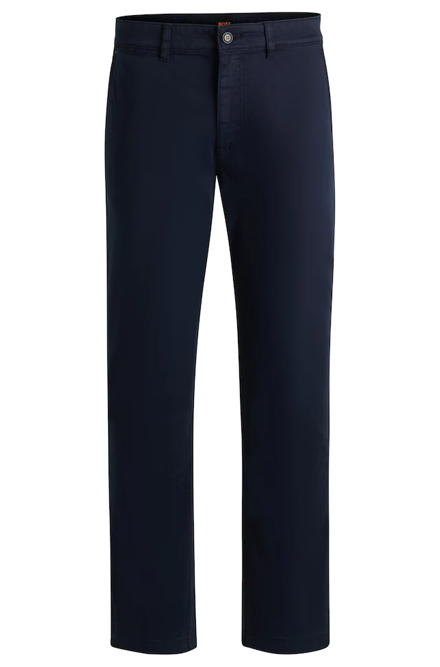 BOSS ORANGE Chinohose »Regular« in gerader From
