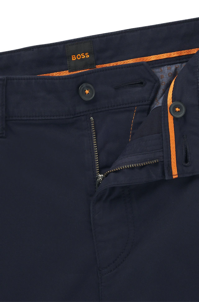 BOSS ORANGE Chinohose »Regular« in gerader From