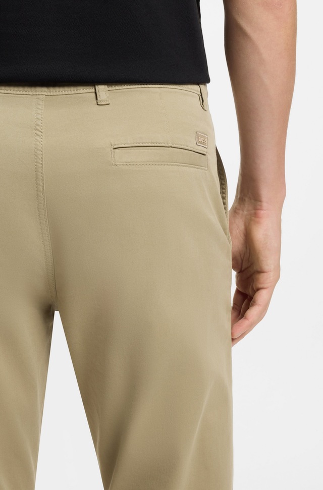 BOSS ORANGE Chinohose »Regular« in gerader From