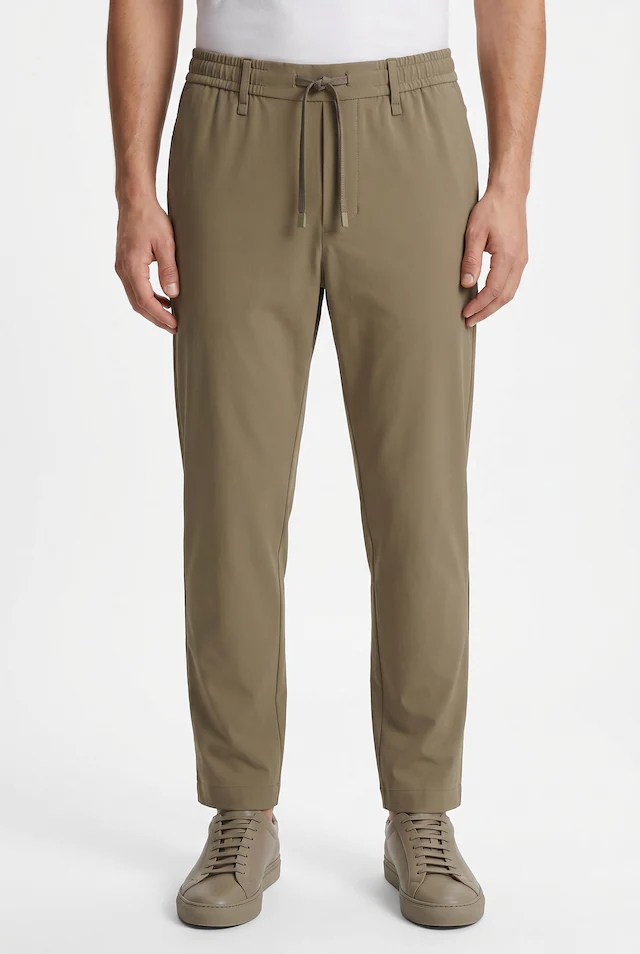 BOSS GREEN Webhose »T Convert« Tapered-fit Hose mit elastischem Bund und Kordelzug